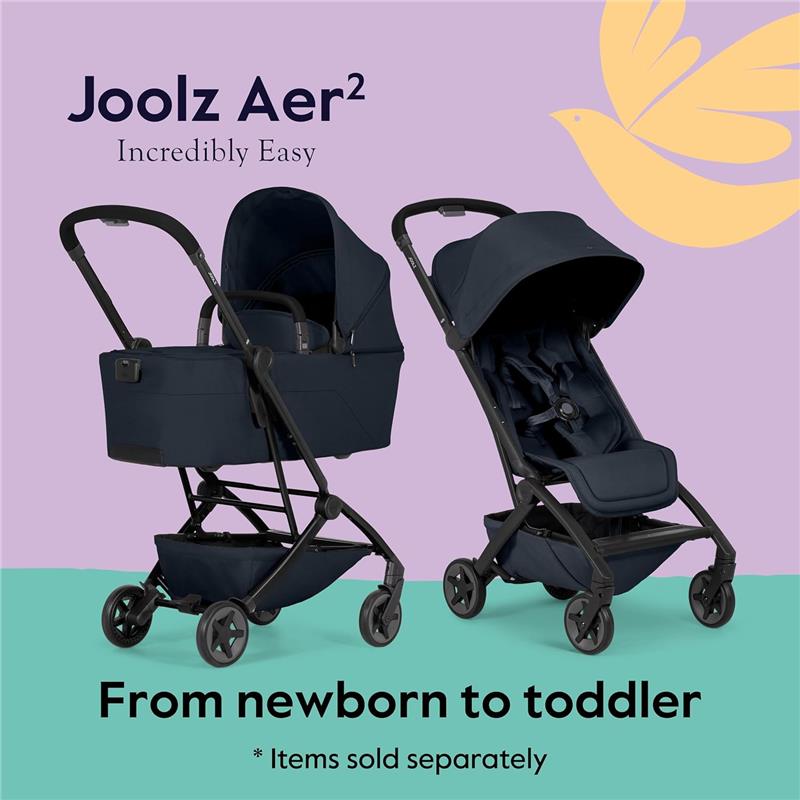 Joolz - Aer² Lightweight Compact Stroller, Dark Navy Blue Image 5