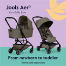 Joolz - Aer² Lightweight Compact Stroller, Hazel Brown Image 5