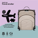Joolz - Aer Lightweight Compact Stroller, Lovely Taupe Image 4