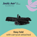 Joolz Aer2 Foldable Bassinet, Space Black Image 4