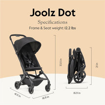 Joolz Dot Ultra Lightweight Travel Stroller, Lagoon Blue Image 2