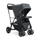 Joovy - Caboose UL Sit and Stand Double Stroller - Jet Black Image 1