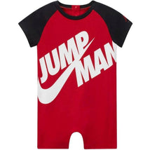 Jordan Baby - Boy Jumpman By Nike Romper, Gym Red Image 1