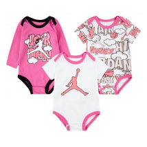 Jordan Baby - Girl Air Baby Girls Comic Bodysuit, Pink Image 1
