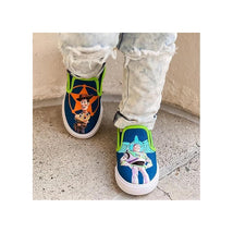 Josmo - Baby Boy Toy Story Slip On Sneaker, Navy Image 3