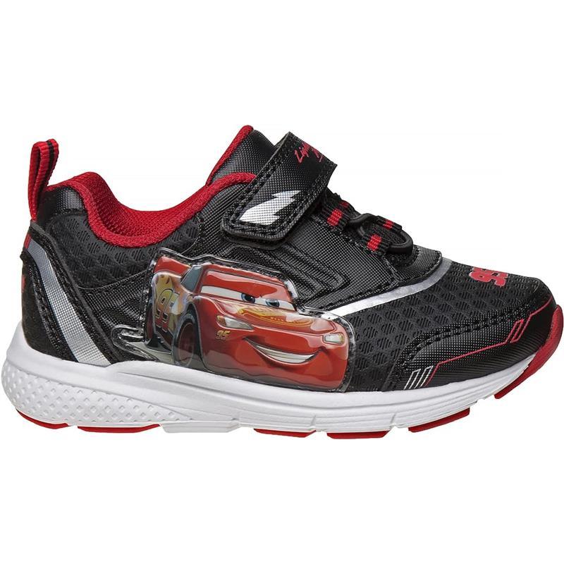 Josmo - Baby Boys Cars Sneakers, Black/Red Image 4