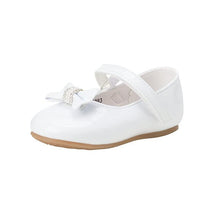 Josmo - Baby Girl Christening Dress Walker Shoes, White Image 1