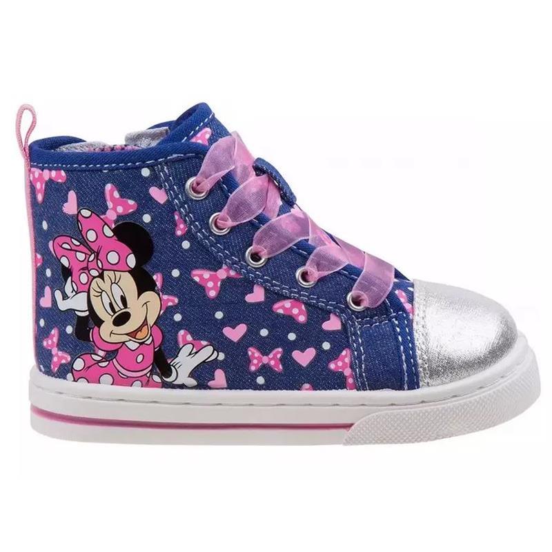 Josmo - Baby Girl Minnie Mouse High-Top Sneakers Image 3