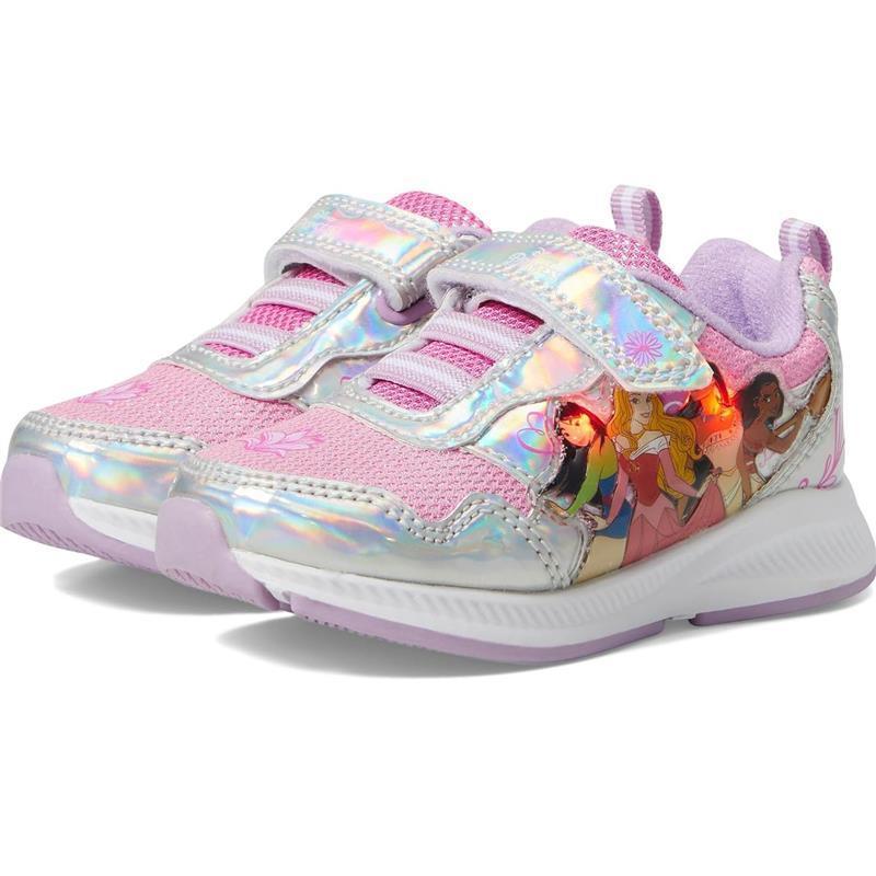 Josmo - Baby Girl Princess Sneaker, Pink/Purple Image 1