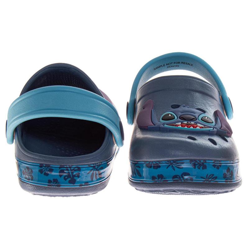 Josmo Disney Lilo & Stitch Girls' Blue EVA Water Summer Clogs Image 3