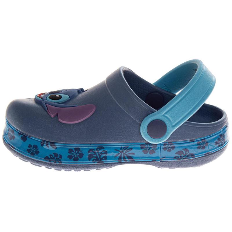 Josmo Disney Lilo & Stitch Girls' Blue EVA Water Summer Clogs Image 4