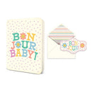 JuJuBe Bonjour, Baby! Deluxe Greeting Card Image 1