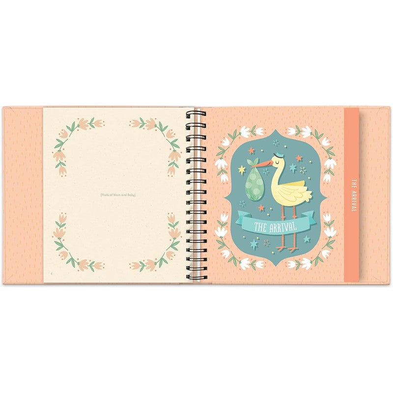 JuJuBe Bump For Joy! A Pregnancy Journal - Orange Image 7