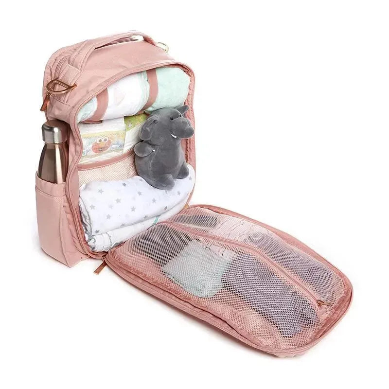 bebe mini backpack blush Jujube Chromatics Be Right Back Diaper Bag - Blush