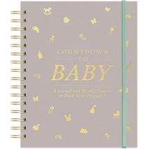 JuJuBe Countdown To Baby Undated Pregnancy Planner & Journal Image 1