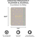 JuJuBe Countdown To Baby Undated Pregnancy Planner & Journal Image 4