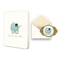 JuJuBe Hello, Bay-Bee Deluxe Greeting Card Image 1