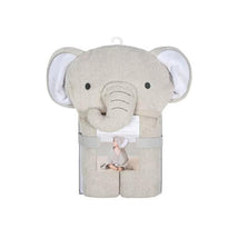 Just Born - 1Pk Character Towel, Elephant Image 1