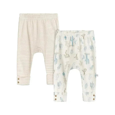 Just Born - 2Pk Baby Boy Pants, Cactus Image 1