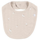 Just Born - 3Pk Bibs Neutral One Size Ivory Image 4