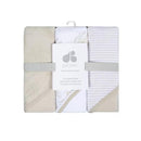 Just Born - 3Pk Terry Hooded Towel, Natural Foliage Image 1