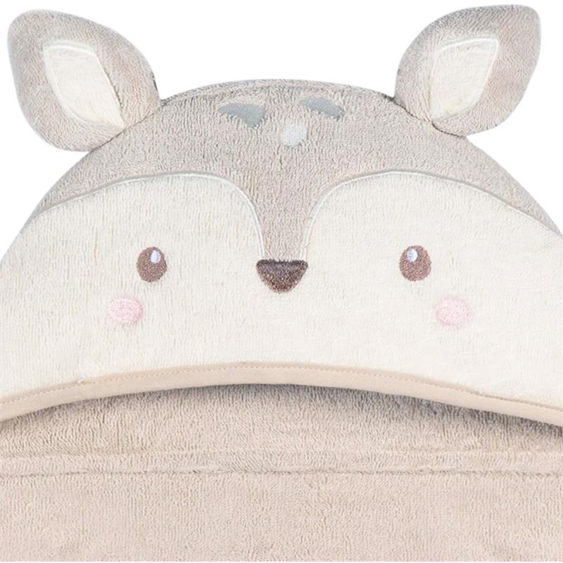 Just Born - Baby & Toddler Character Terry Towel Neutral Tan Image 2