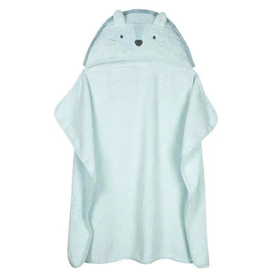 Just Born - Infant Baby Toddler Hooded Bath Towel, Lion Image 1