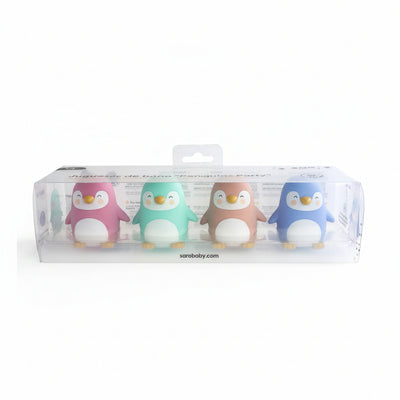 Kalencom Penguins Party Bath Toys 4 Piece Set Image 1
