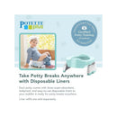 Kalencom Potette Plus 2-in-1 Portable Potty Trainer Seat - Mint Image 6