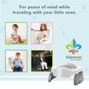 Kalencom Potette Plus 2-in-1 Travel Potty Trainer Seat - Pink Image 5