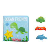 Kate & Milo Ocean Friends Bath Book And Toy Set Image 1