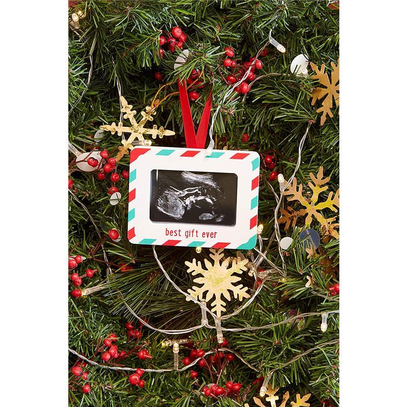 Kate & Milo - Best Gift Ever Holiday Sonogram Picture Ornament Image 5