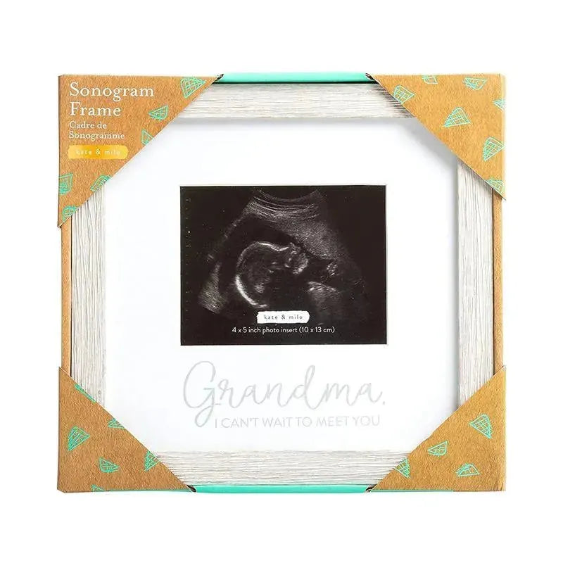 Kate & Milo - Rustic Grandma Sonogram Frame Image 3