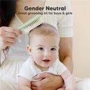 Keababies - Hair Brush & Comb Set, Sage Image 8