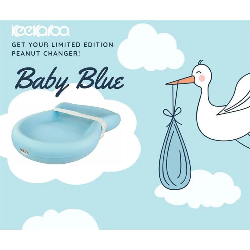 Keekaroo - Silicone Diaper Pad, Baby Blue Image 7