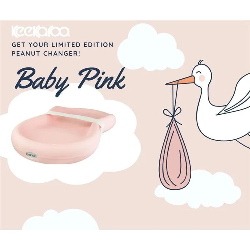 Keekaroo - Silicone Diaper Pad, Baby Pink Image 3