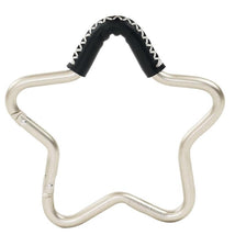 Kidco - Buggy Gear Star Hook by BUGGYGEAR Silver/Black Leather Image 1