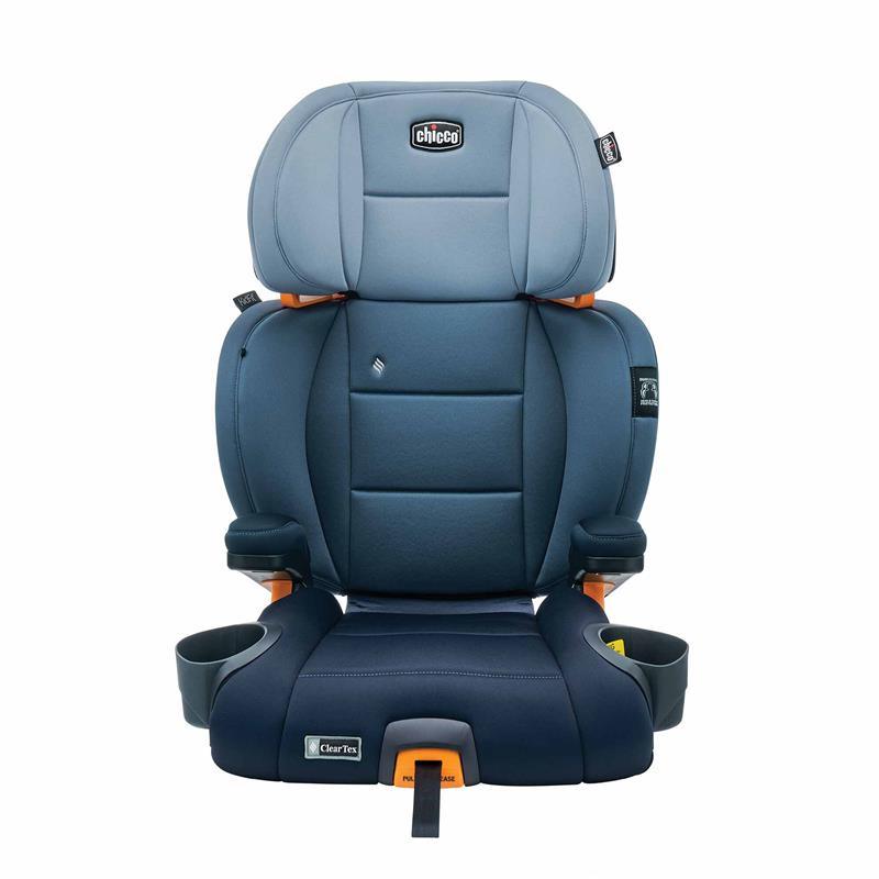 Chicco - Kidfit ClearTex Plus High Back Booster Car Seat, Navy Blue Image 2