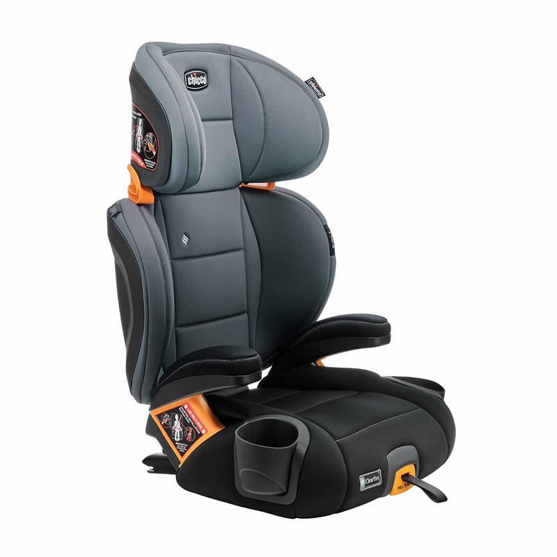 Kidfit Cleartex Plus 2-In-1 Belt Positioning Booster Car Seat Shadow Image 3