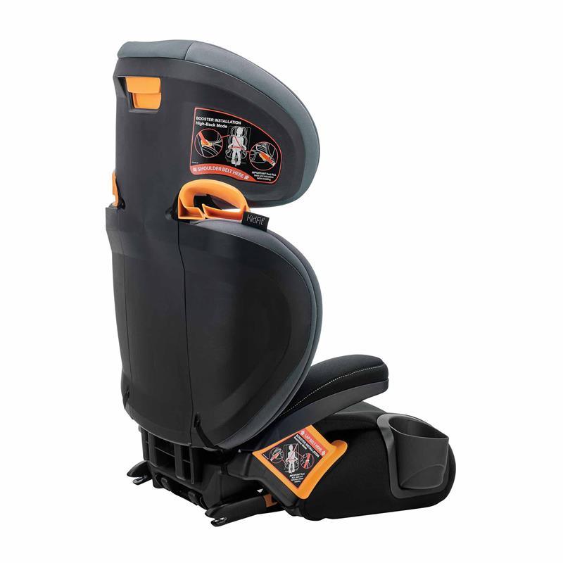 Kidfit Cleartex Plus 2-In-1 Belt Positioning Booster Car Seat Shadow Image 5