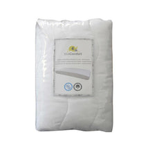KidiComfort Fitted Waterproof Crib Mattress Cover - White Image 2