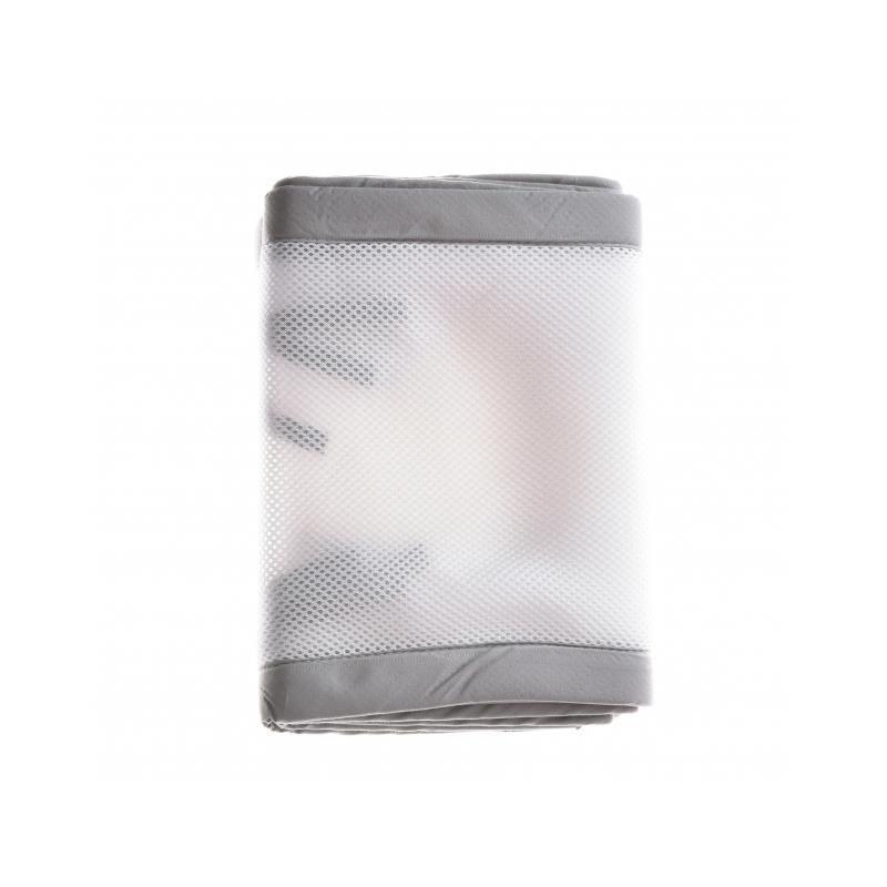Kidiway Kidilove Grey 3D Mesh Bumper Pads For Baby Crib Image 2