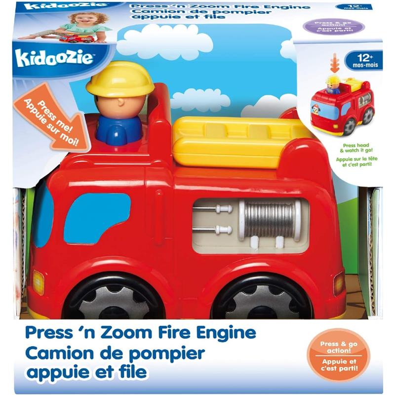 Kidoozie - Press 'N Zoom Fire Engine Image 4