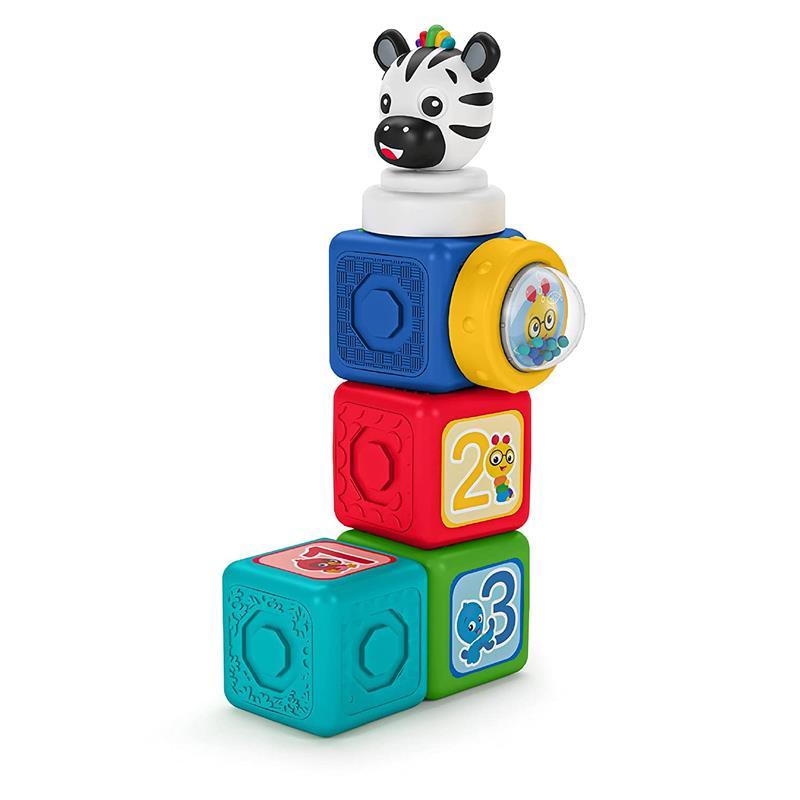 Kids II - Baby Einstein Connectables 6 Piece Set STEAM Learning Magnetic Blocks Image 1