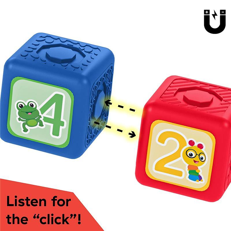 Kids II - Baby Einstein Connectables 6 Piece Set STEAM Learning Magnetic Blocks Image 13