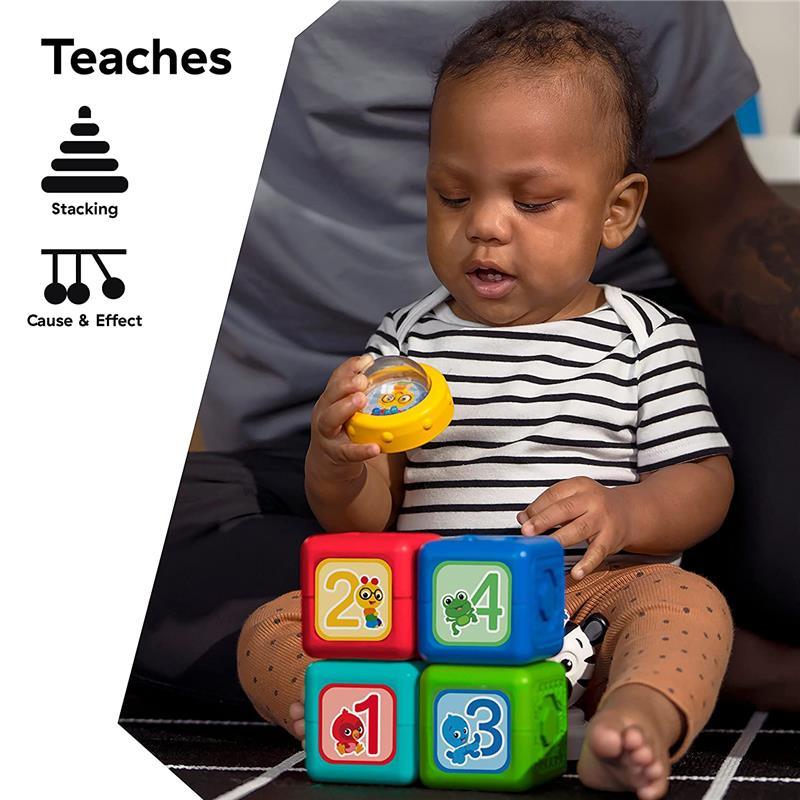 Kids II - Baby Einstein Connectables 6 Piece Set STEAM Learning Magnetic Blocks Image 9
