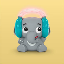 Kids II - Baby Einstein Earl The Elephant Bluetooth Soother Sound Machine, Stream Music Night Light Image 2
