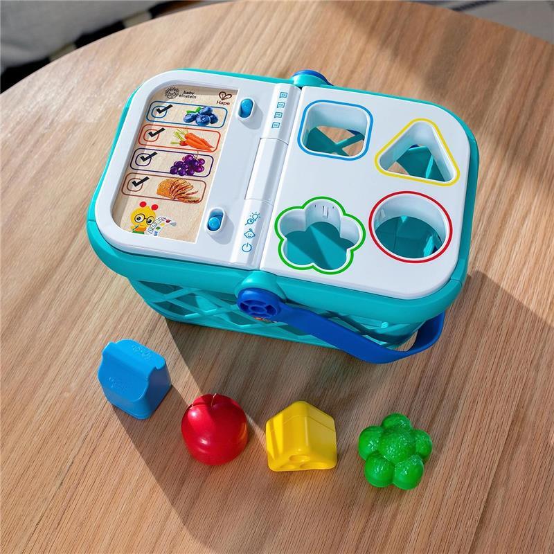 Kids II - Be + Hape Magic Touch Shopping Basket Pretend To Shop Toy Image 6