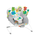 Kids II - Bright Starts Playful Paradise Comfy Baby Bouncer Seat with Soothing Vibration Image 1