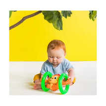 Kids II - Bright Starts Roll & Glow Monkey Crawling Baby Toy Image 2